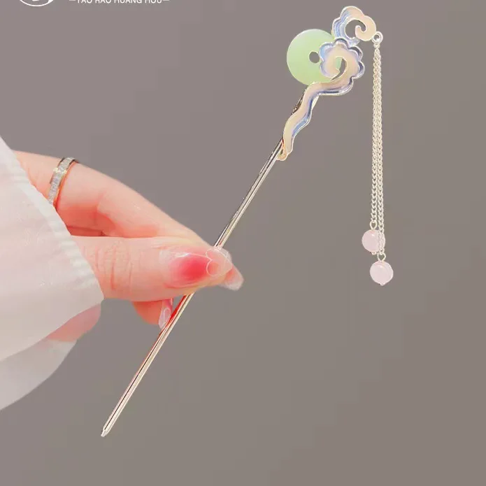 Chinese Style Hair Sticks Hair Chopstick For Women Hairpins with Pendant Wedding Hair Fork Wedding Party Headwear Headpiece