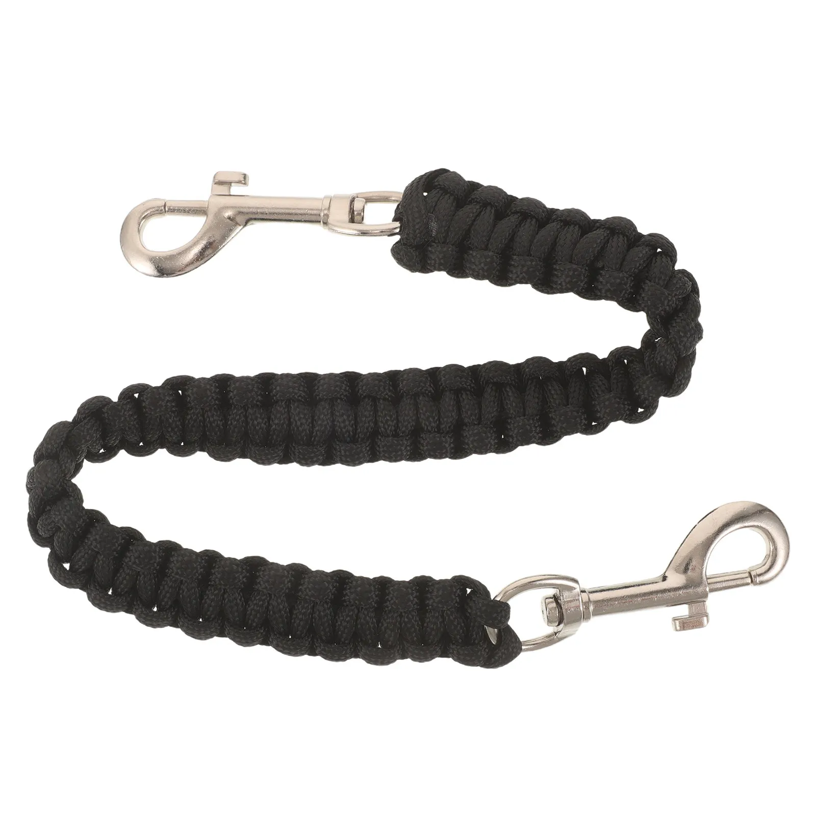 Polyester Braided Saddle Grab Strap Black English Saddle Balance Strap Horse Riding Stability Band Beginner Training Seat Aid