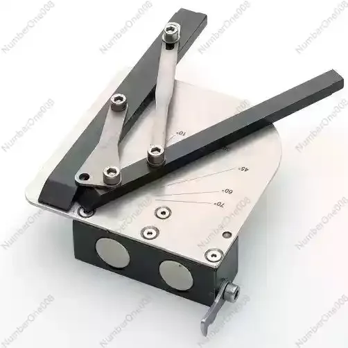 Magnetic Angle Finder Locator Bending Machine Attachment Front Support Bend Angle Gauge Tool