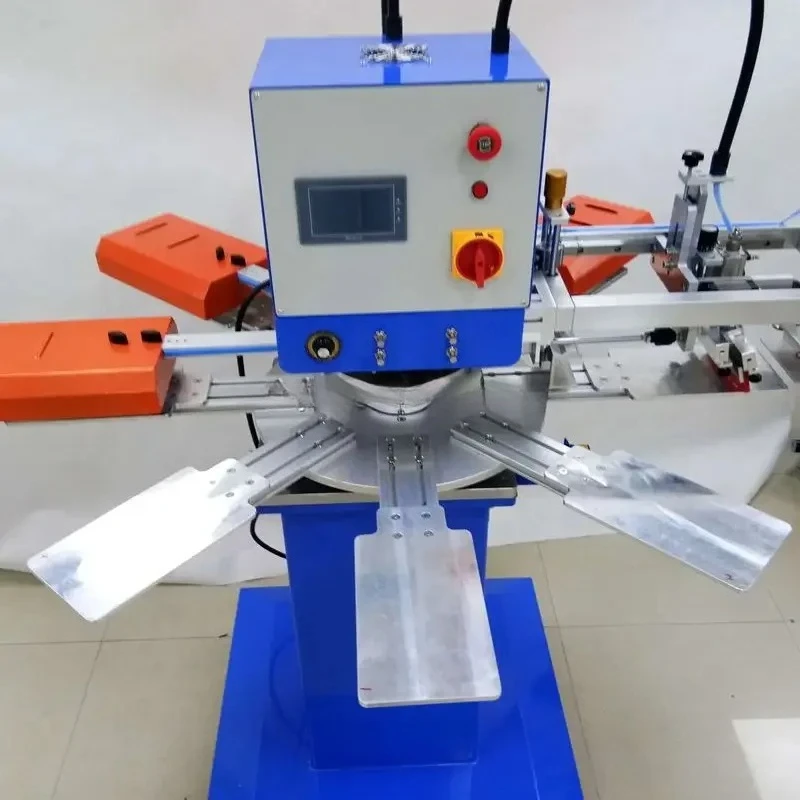 العلامة السريعة 2 ألوان تي شيرت طابعة الشاشة فلاش مجفف آلة طباعة الشاشة الملابس للحقيبة الورقية أكياس غير المنسوجة