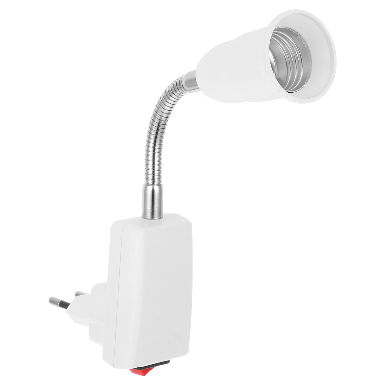 

E27 Lamp Holder Converter Light Bulb Extension Socket Power Adapter USB Outlet Plug for Home Office Use Switchable Design