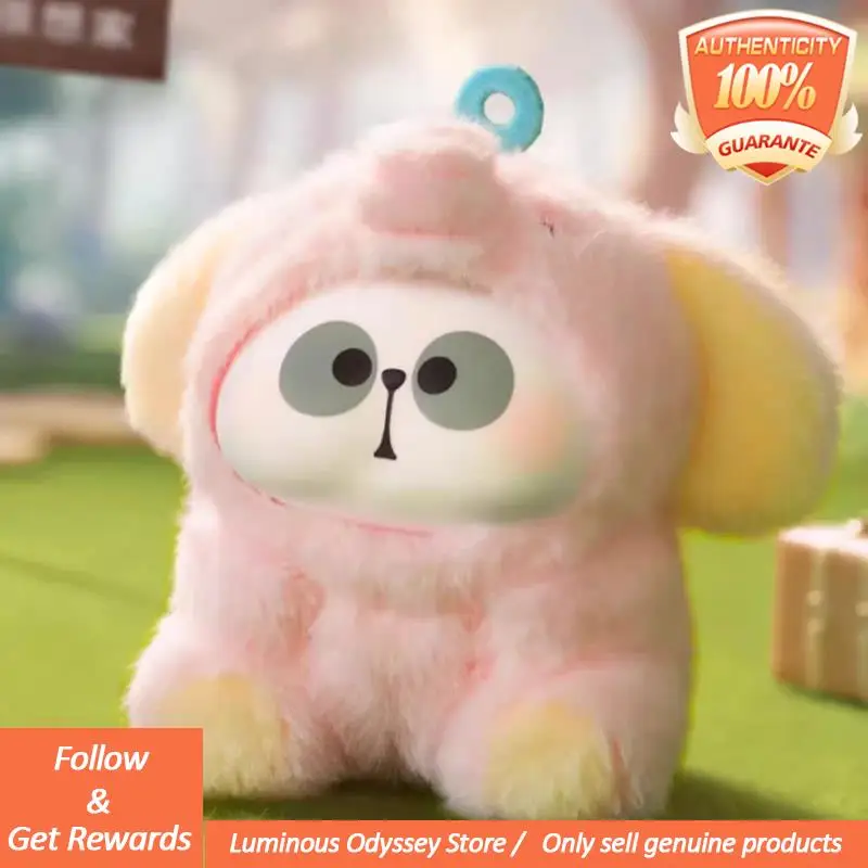 ของแท้ Mr.Pa สัตว์บริษัท Limited Series กล่องตาบอดตุ๊กตาน่ารักตุ๊กตาจี้เดสก์ท็อป Ornamen SurpriseMystery กล่องของเล่นอินเทรนด์