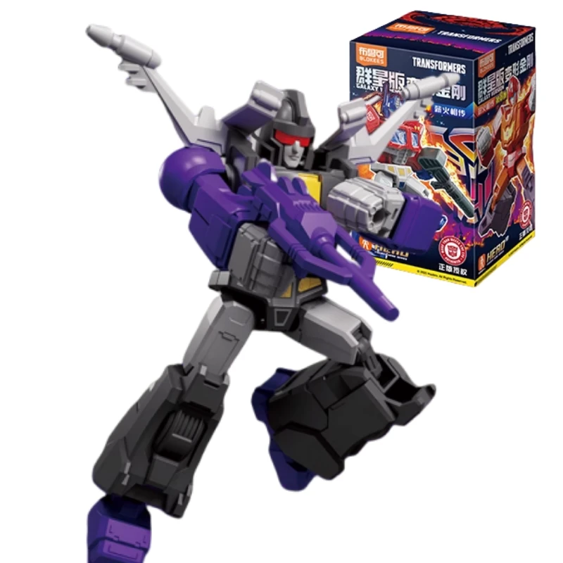 BLOKEES Transformers Star Edition 8-montage bouwstenen UNICRON HEAD Optimus Prime Metroplex mobiel model speelgoed cadeau