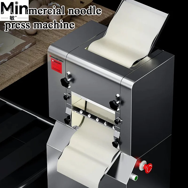 Stainless Steel Dough Sheeter Dough Roller Presser Machine for Commercial Noodle Making