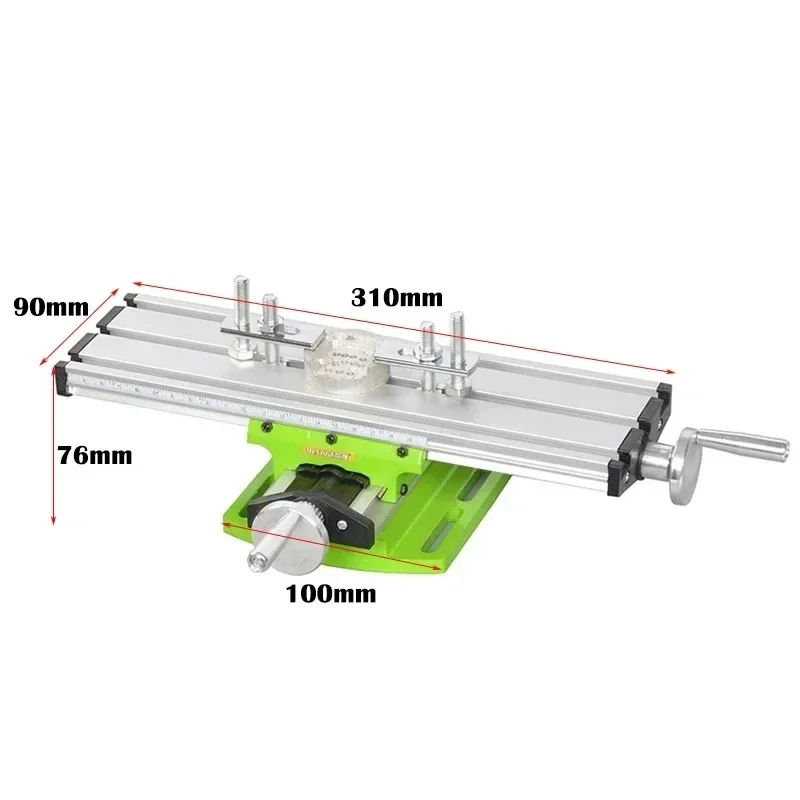 Multifunctional Mini Precision Milling Machine Worktable Multifunction Drill Vise Fixture Working Table Cross Slide Table