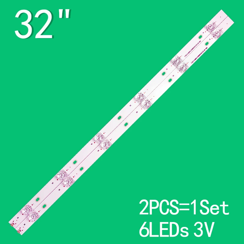 LED backlight strip 6LED For Hisense 32A5605 H32A5600UK CRH-BT32S1303006027ADREV1.2I