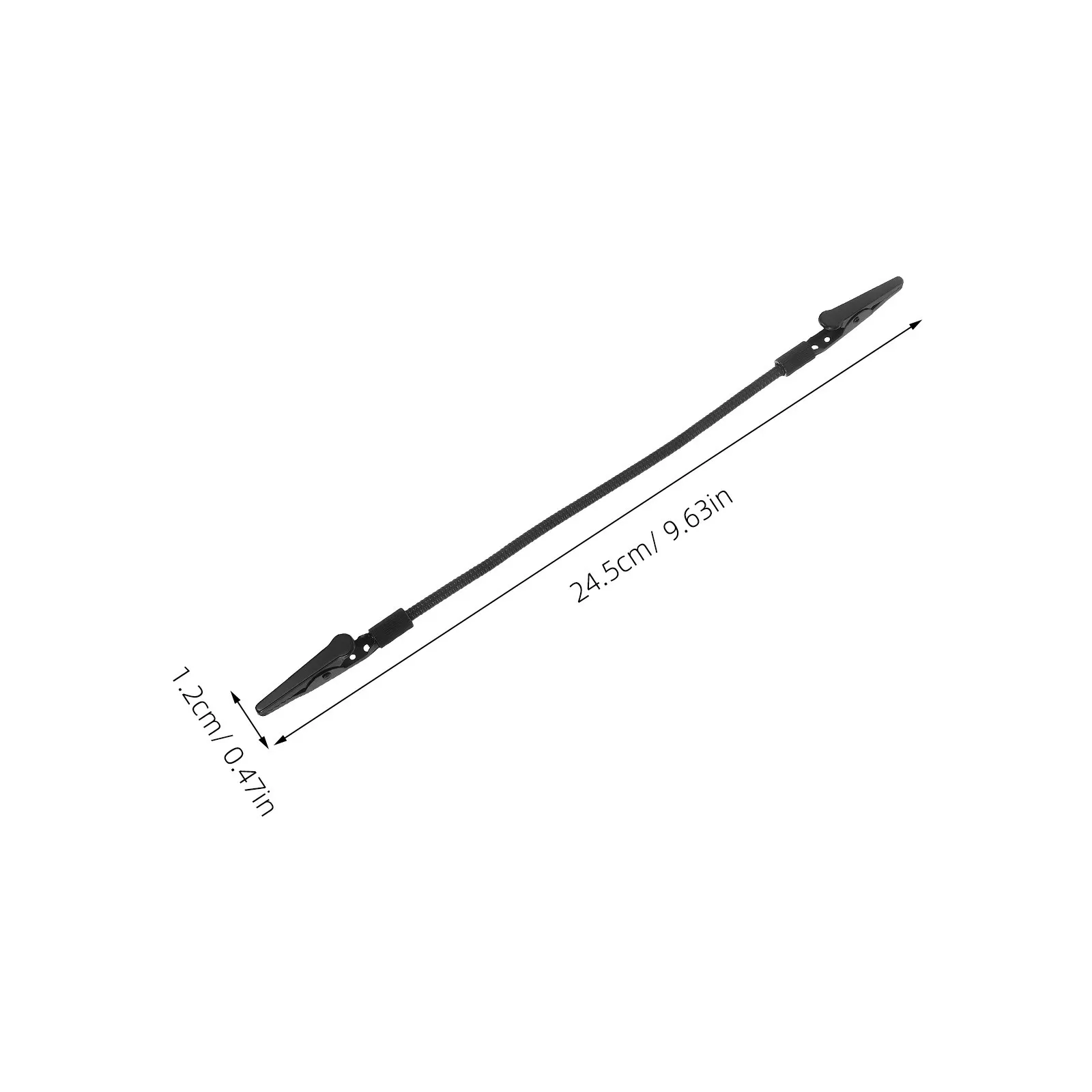2Pcs Metal Alligator Clips Photo Holder Wall Picture Clip Memo Holder Business Card Display Clamp Soldering Wire Fixing Tool