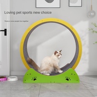 Cat Treadmill Climbing Frame Scratches Pet Fitness Roller Silent Sports Running Wheel Furniture Cat Toys Products For Pets