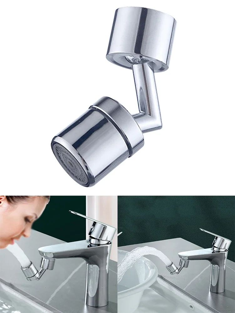 rubinetto del bagno Rubinetto dell'acqua della cucina Aeratore Filtro antispruzzo Ruota di 720 gradi Rubinetto Ugello per il risparmio idrico Spruzzatore Miscelatore d'acqua