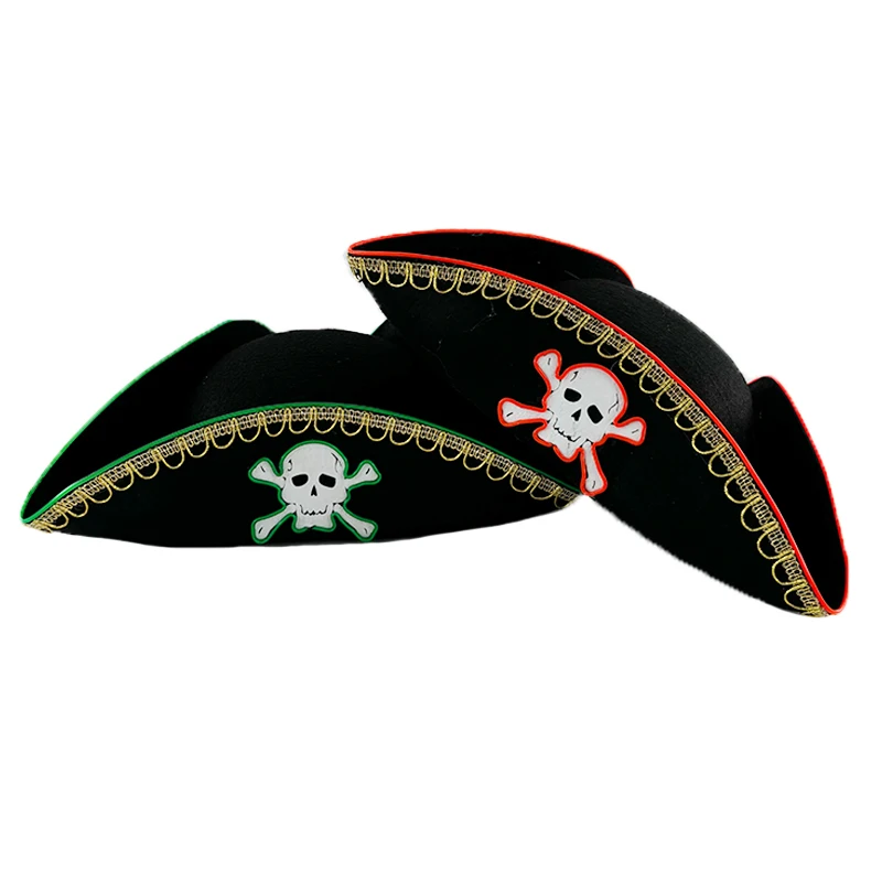 LED Light-Up Pirate Hat & Party Mask – detail image 7