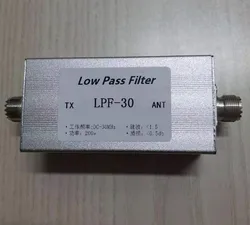 LPF-30 Short Wave Low Pass Filter LPF-30 DC-30MHz Low Pass Filter LPF 200w