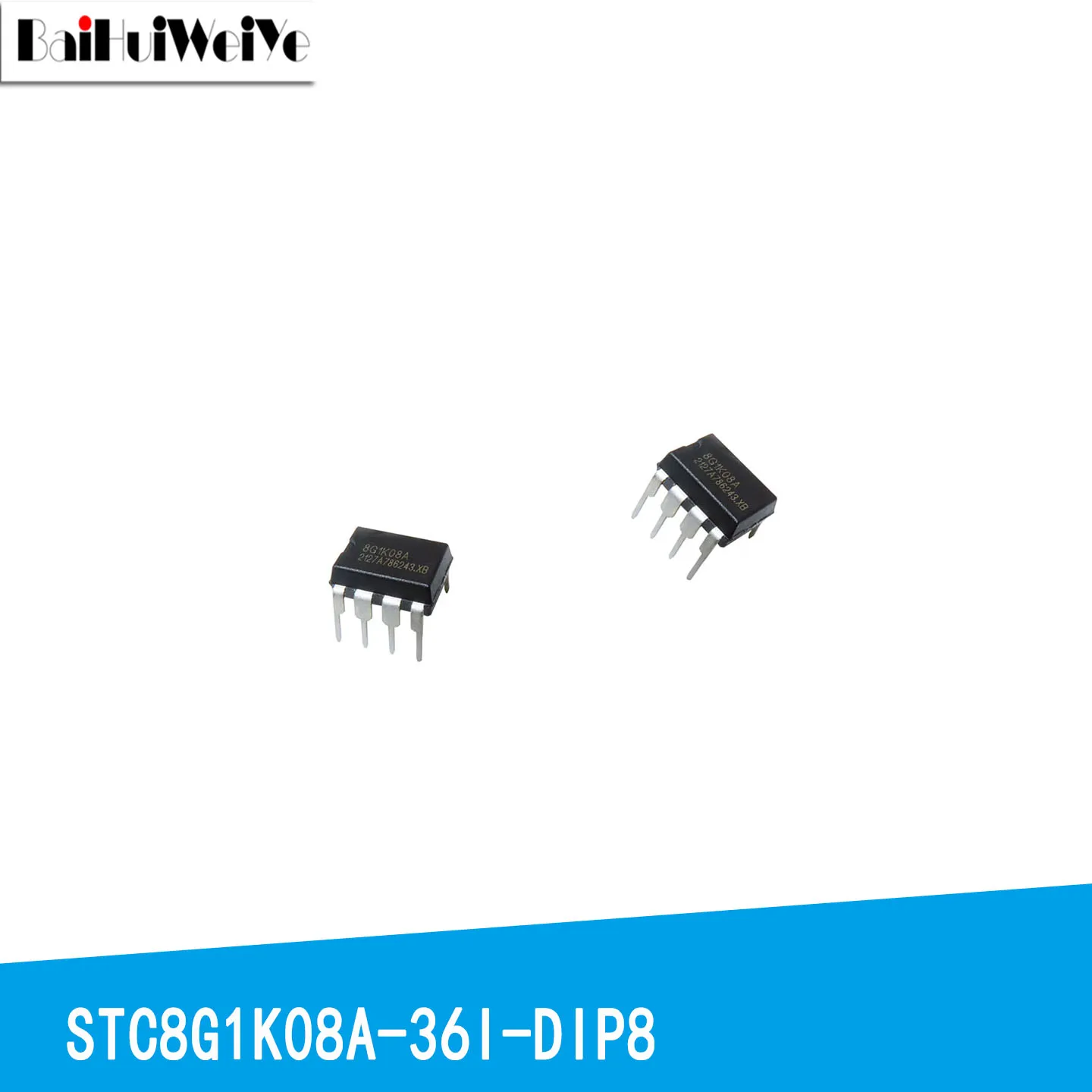 10PCS STC8G1K08A-36I-DIP8 STC8G1K08A STC8G1K08A-36I Single-Chip Microcomputer DIP-8 New Good Quality Chipset