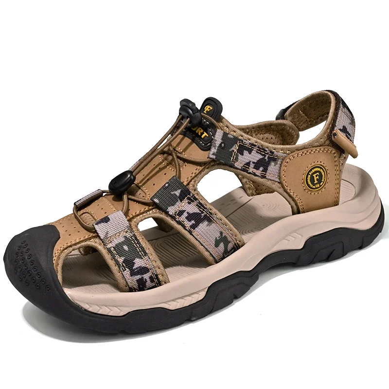 Summer Men's Sandals Breathable Men Camouflage Beach sandalias Man Fashion slippers Comfortable Men's Outdoor Casual Sneakers