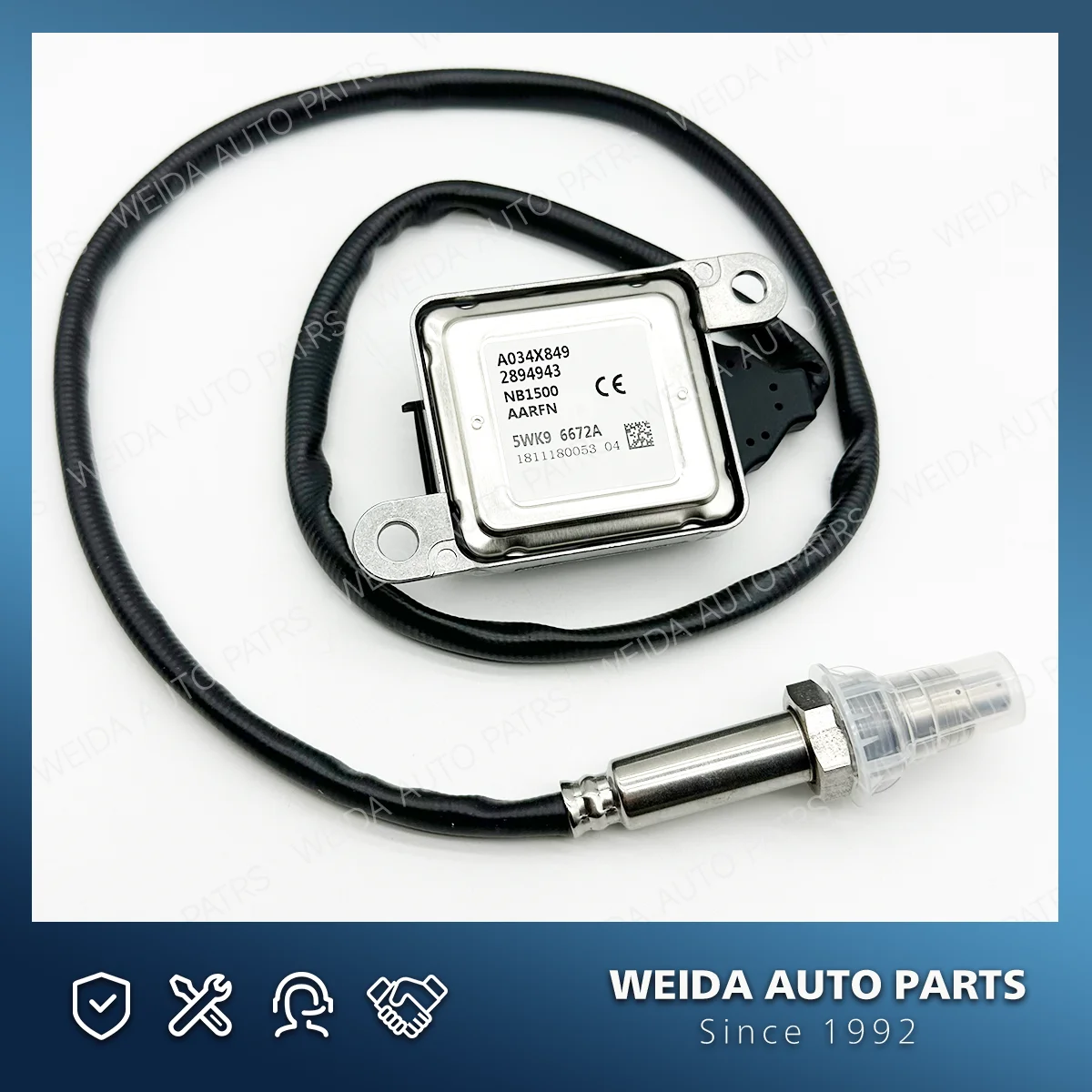 12V 5WK9 6672A 2894943 A034X849 5WK96672A Nox Sensor for Cummins