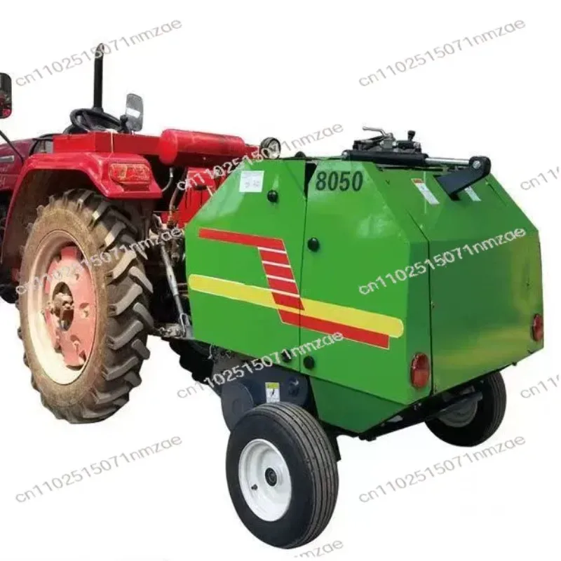 Best Sales Agricultural Hay Bailer Machine Mini Roller Baler Round Straw Hay Baler