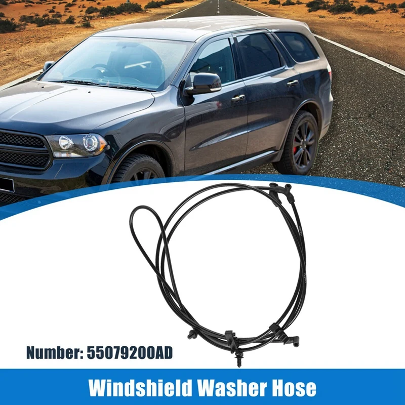 Windshield Washer Fluid Nozzle Hose 55079200AD Replacement Parts For Jeep Grand Cherokee For Dodge Durango