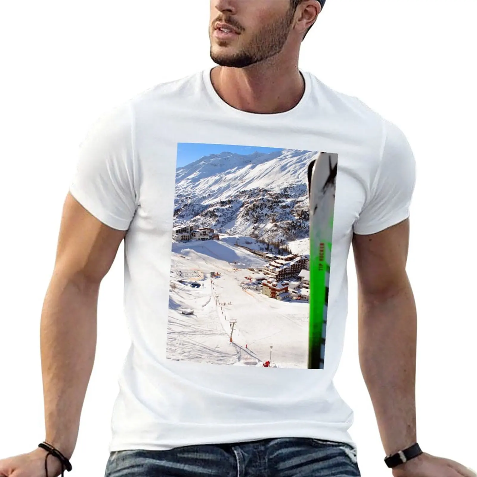 Obergurgl Hochgurgl Tirol Austrian Alps Austria T-Shirt blacks korean fashion outfits for men