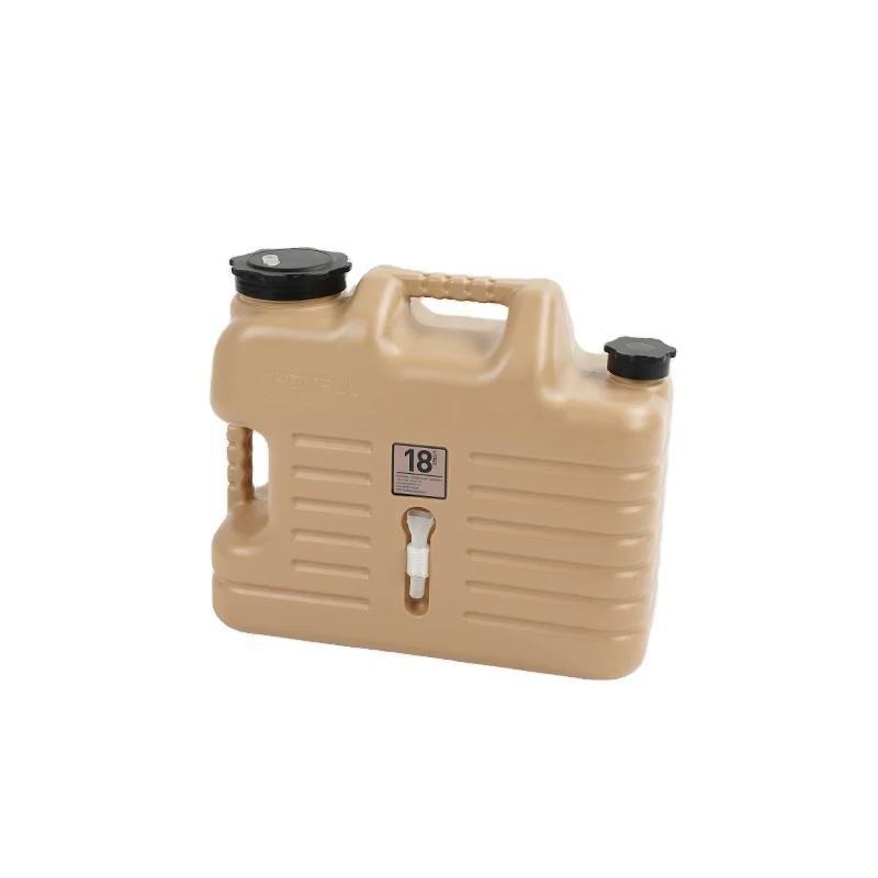 Outdoor camping drinking water bucket with faucet car water storage tank plastic PC water purification box