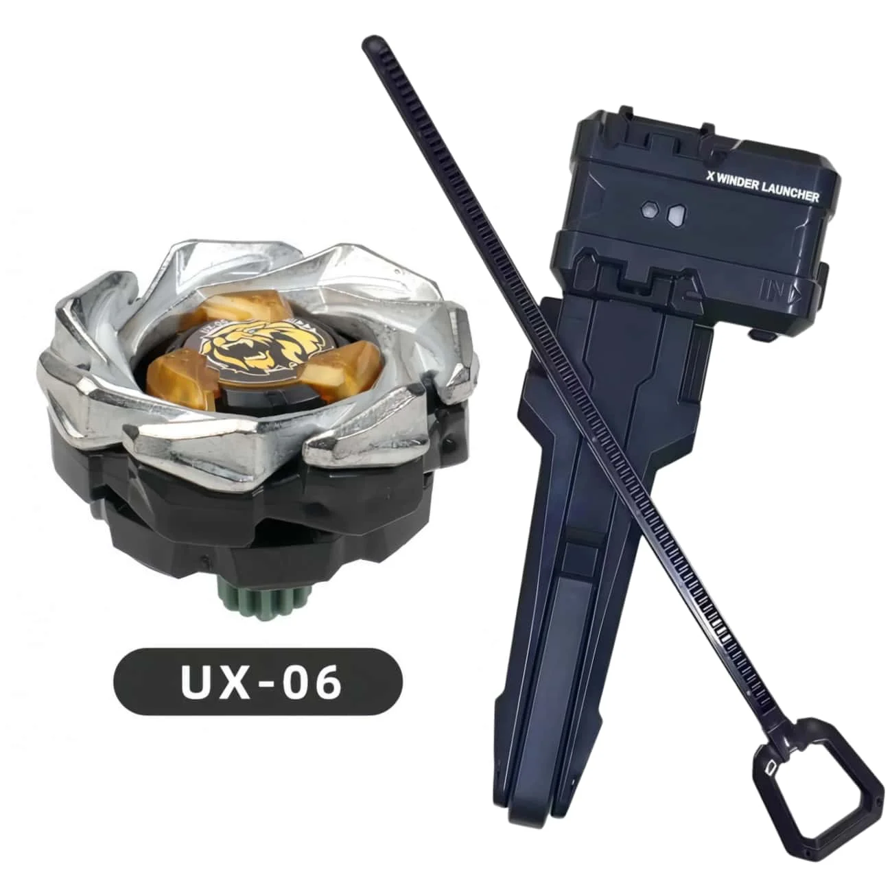 Takara Tomy UX-06 Leon Crest 7-60GN Silver Gold Titus Manju