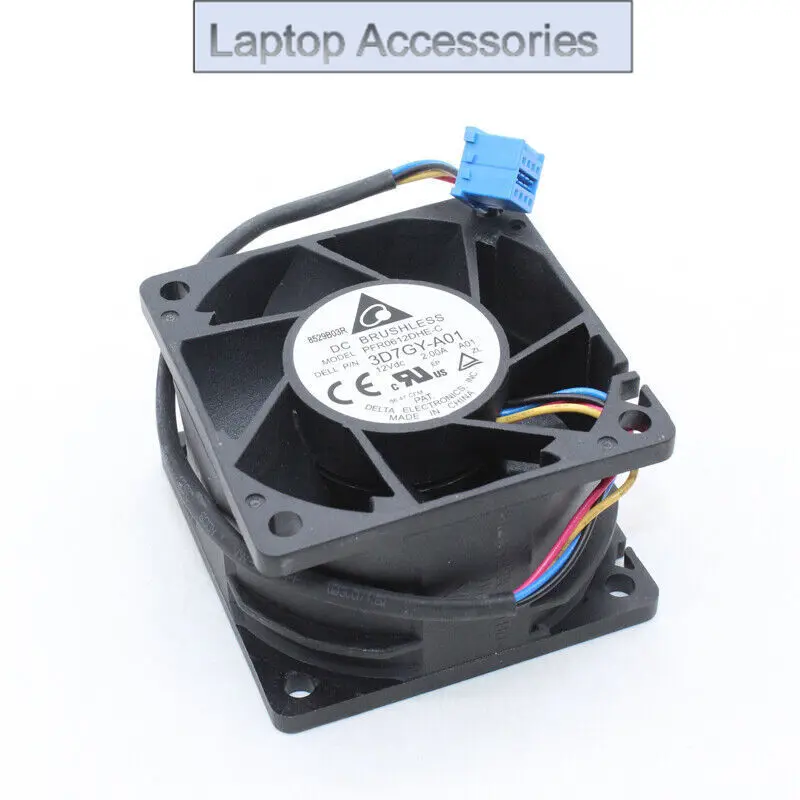 

For Dell PowerEdge R530 R530XD Cooling Fan MRX6C 3D7GY G2CJ4 FHJ83 PFR0612DHE-C
