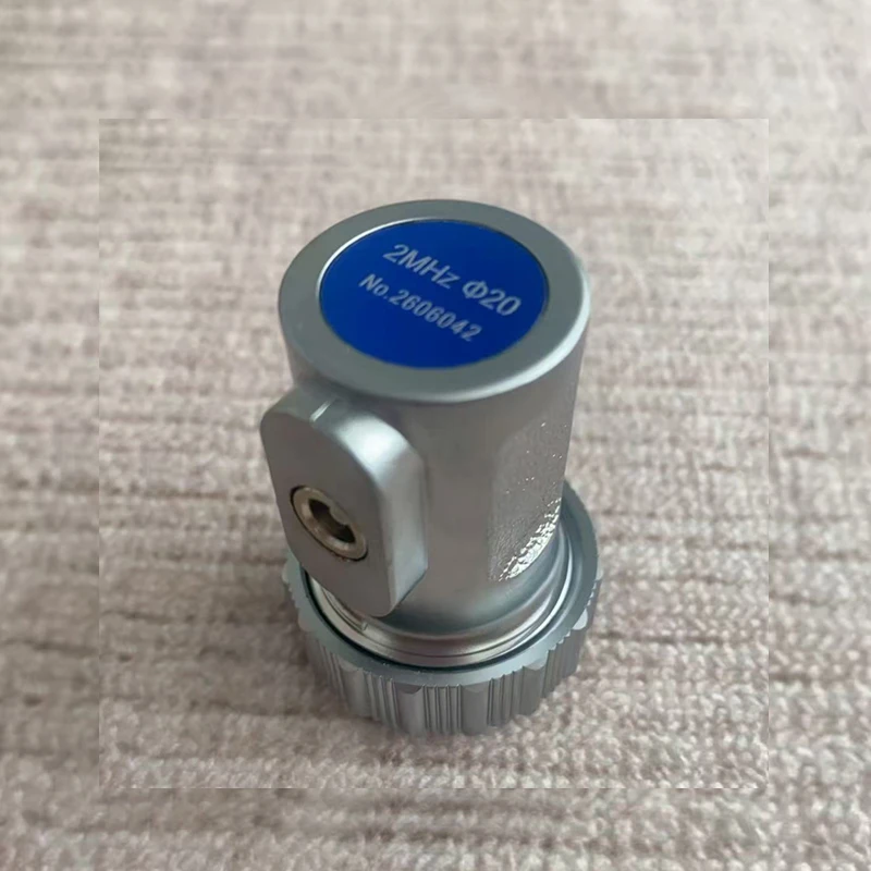 20mm Straight Beam Probe Transducer 0.5MHz 1MHz 2MHz 4MHz UT Probe for Ultrasonic Flaw Detector NDT Non‑Destructive Testing