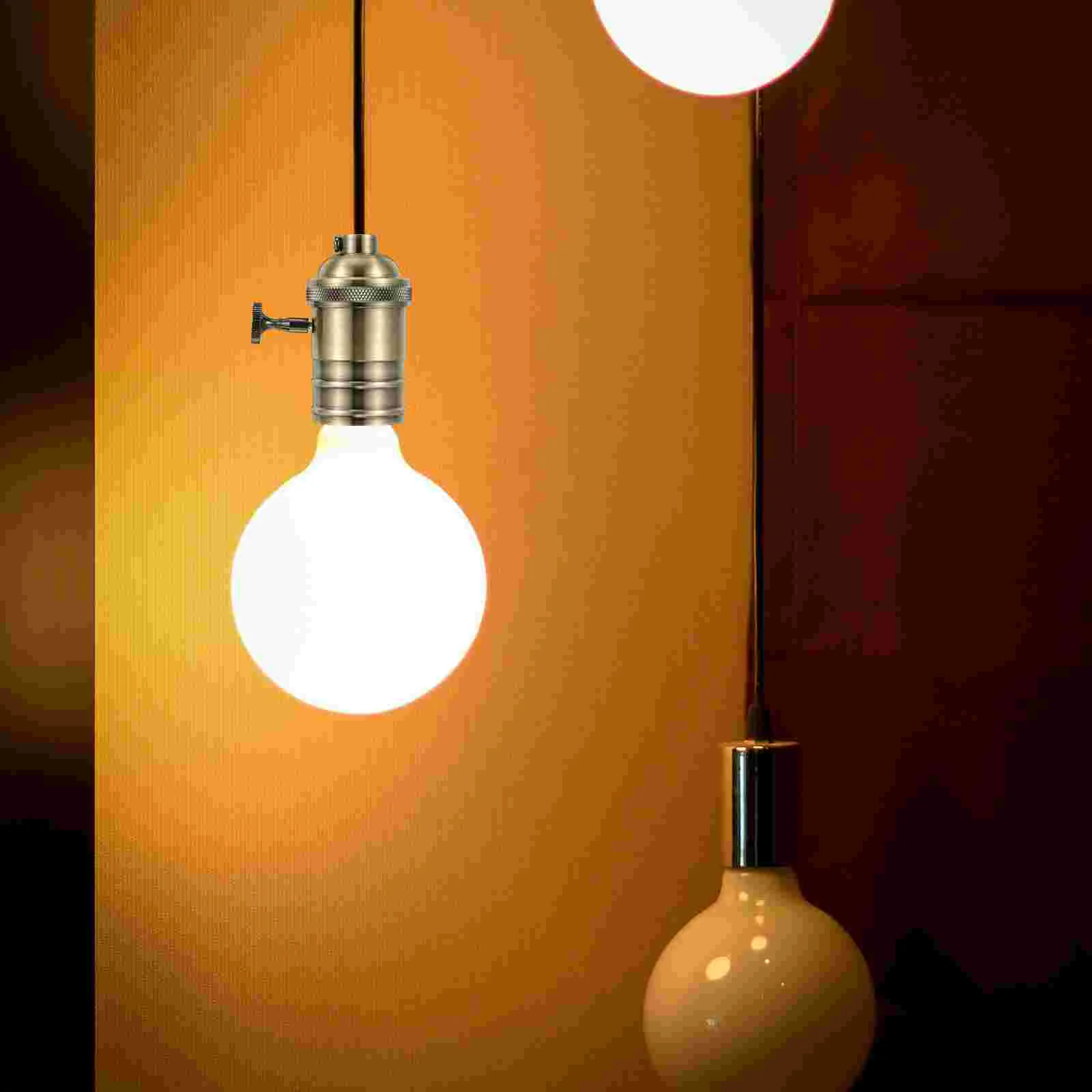 

Retro Lamp Holder Bulb Heat Resistant Light Pendant Hanging Lights Vintage Socket Edison Copper Die Casting Durable Sockets