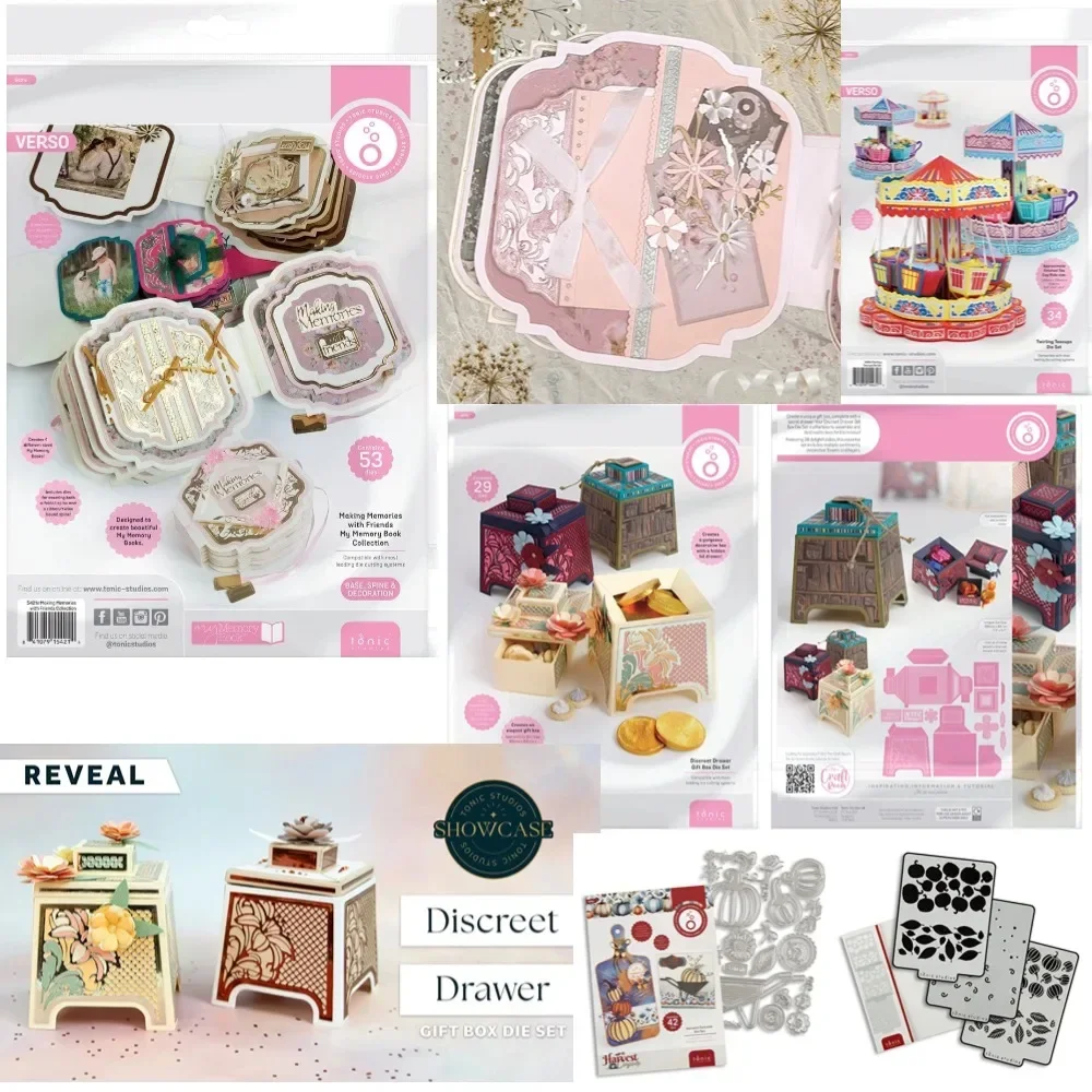 2025 New Multiple Graphic Metal Cutting Dies For DIY Scrapbooking Crafts Maker Photo Album Template Handmade Decoration