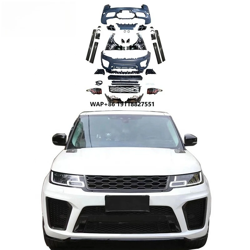 

CLY Car Bumper for Sport 2014-2017 Upgrade 2020 SVR Body Kits Headlight and Taillight Old Change New Bumper Fender