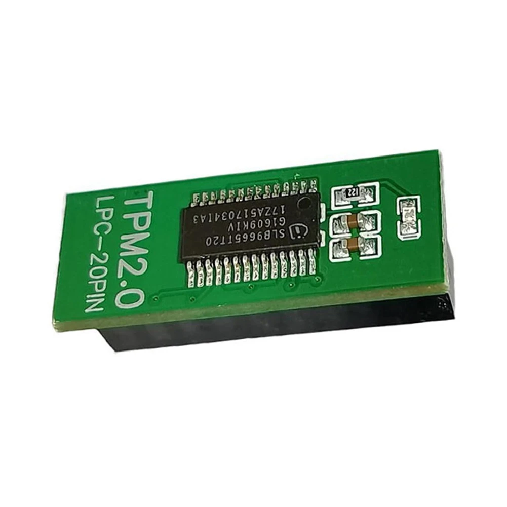 

Tpm Module 20Pin Lpc for Asus/Intel/Amd/Gigabyte Encryption Security Module Remote Card Support 2.0 Version Board