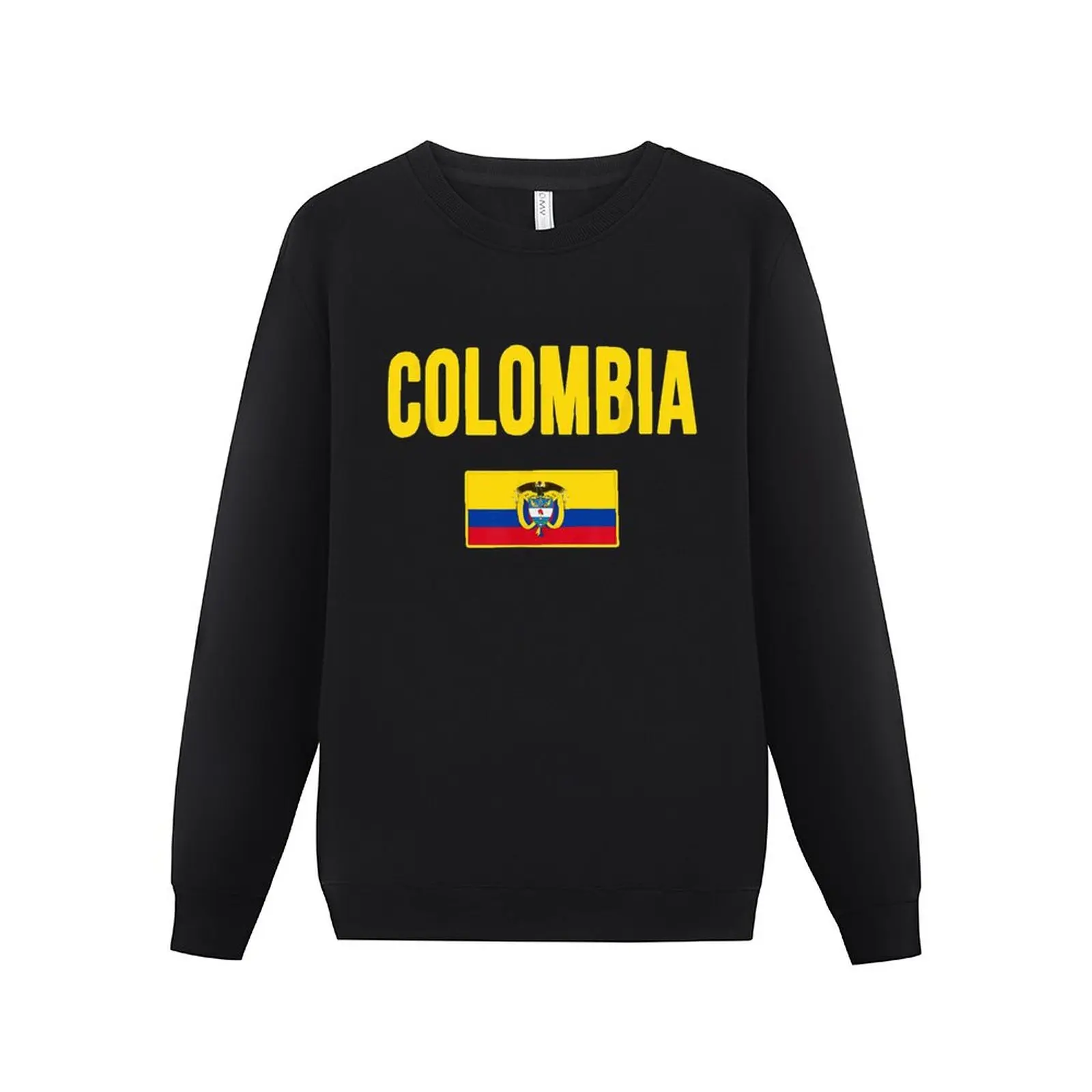 

Мужские и женские толстовки с флагом Колумбии, колумбийская эмблема, пуловер с капюшоном, толстовки с круглым вырезом, стиль хип-хоп, хлопок, унисекс
