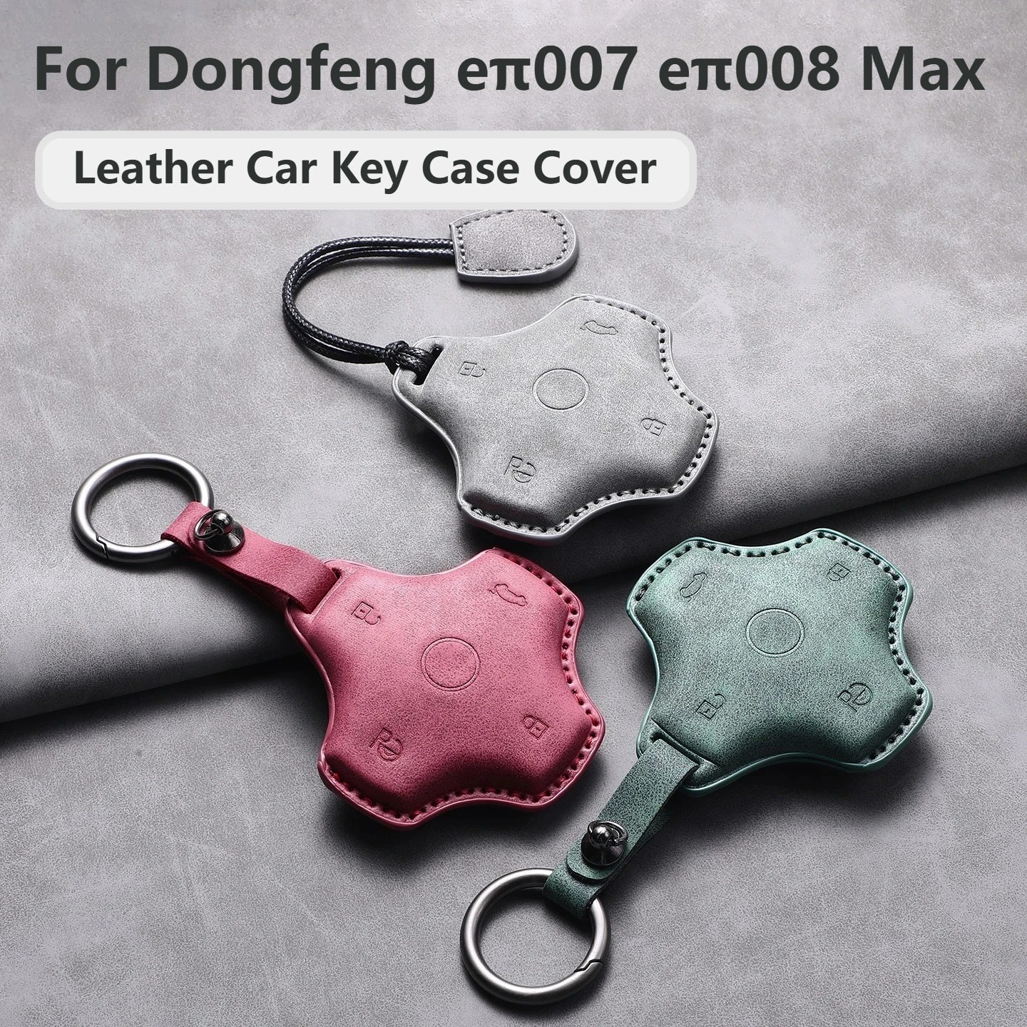

For Dongfeng eπ007 eπ008 Max Car Key Protective Case Cover Keychain Buckle Key Fob Bag Accessories