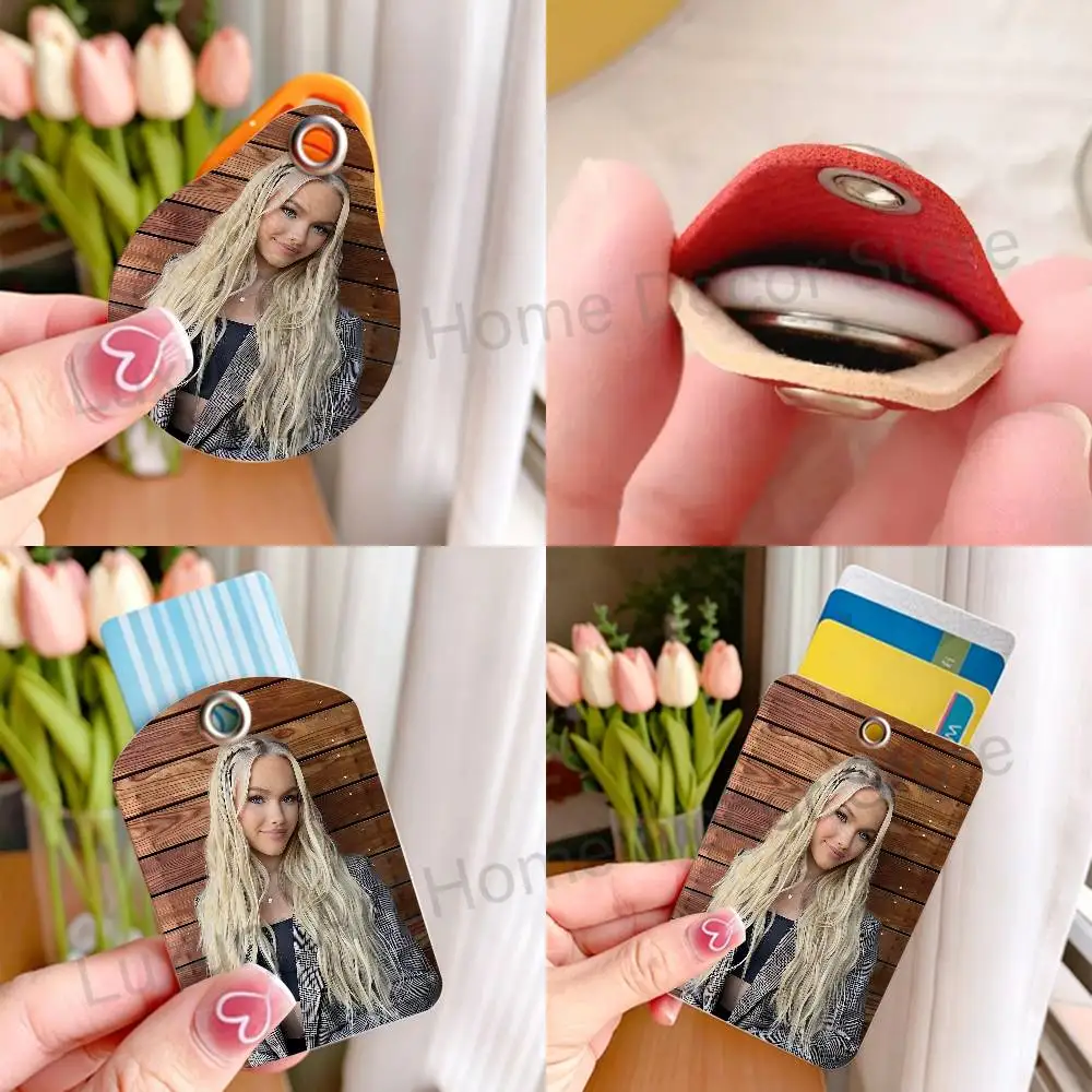 F-Freya S-Skye bad taste Card Holder Keychain Key Air Tag Ring Door Lock Access Protective Case For Security Gift