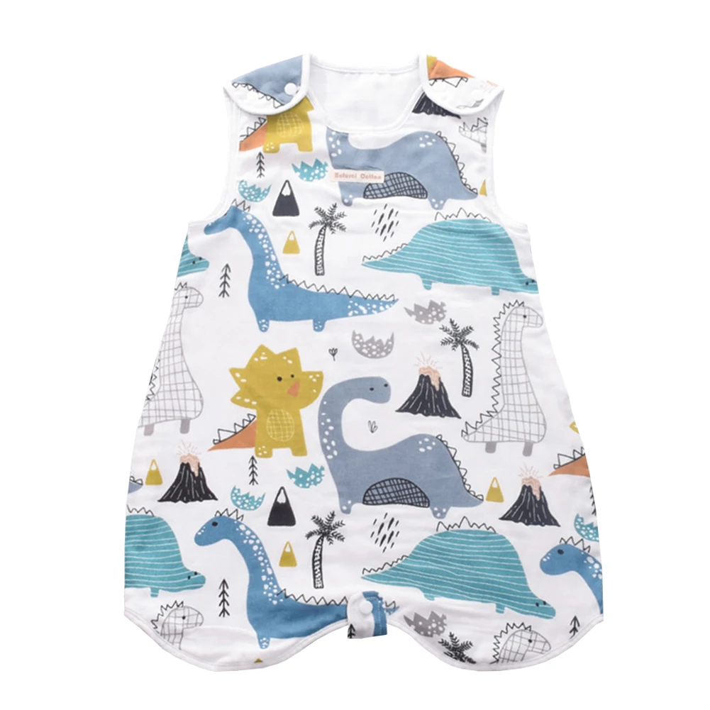 Sleep Sack Tog Wearable Blanket Cartoon Baby Boys Girls Soft Cotton Romper with Snaps Babies Sleeping Bag Toddlers Nightwear