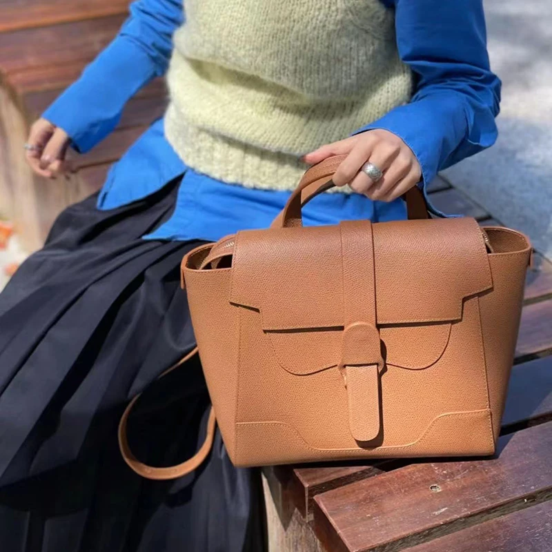 

Faionable Master Bag 2025 New Women's Leather Bapa Large Capaci Handbag Single oulder Slant Cross Double oulder Bag