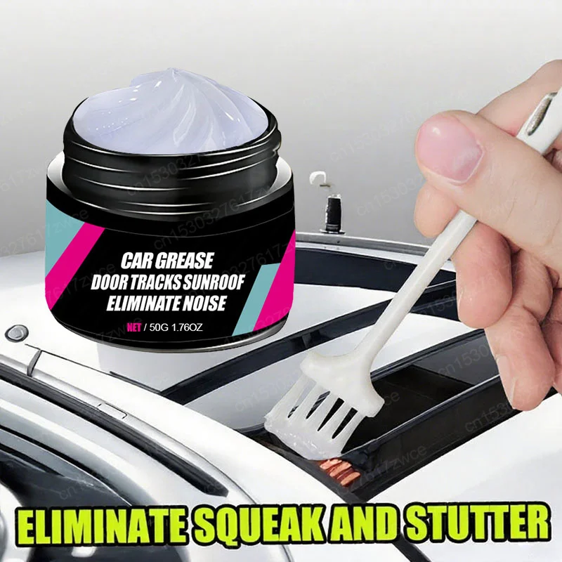 Car Lubrication Metal Chain Sunroof Track Grease Lubricating Car Home Doors Windows Grease Oil Car Repair Tool Polish kit