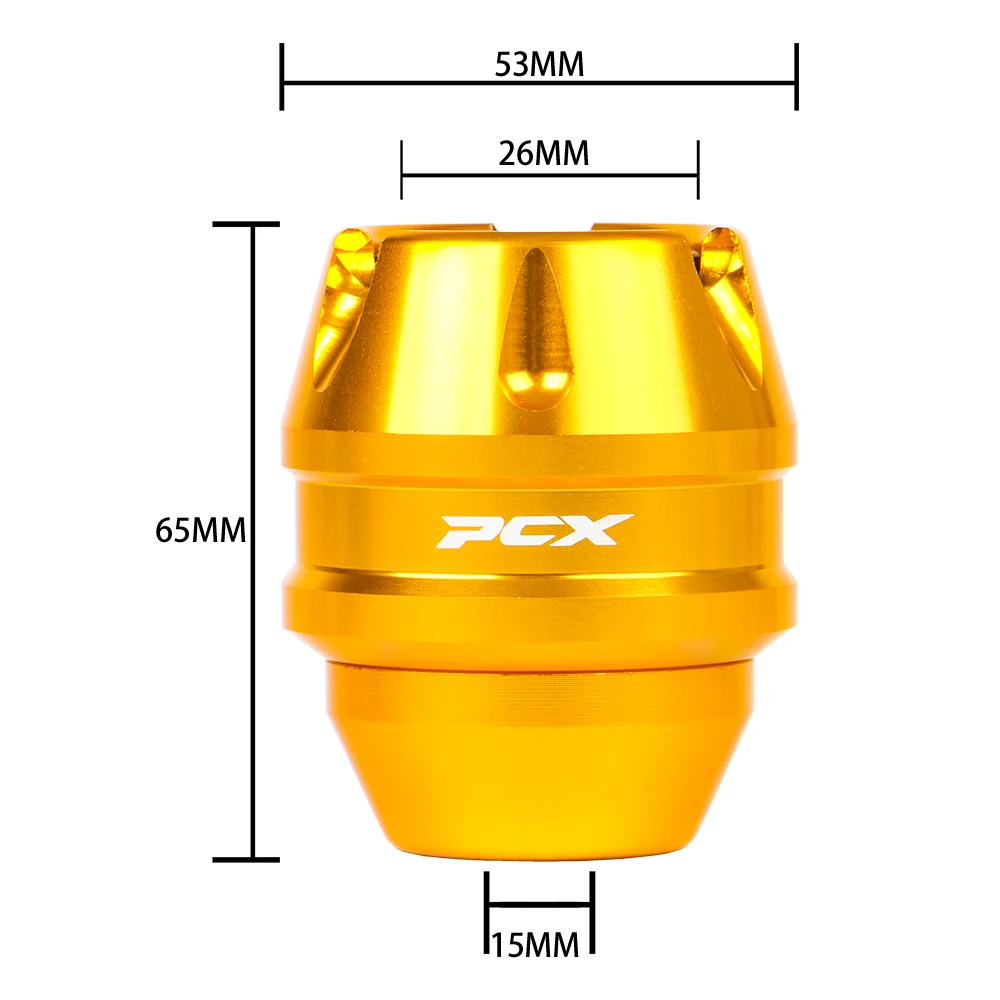 Motorcycle Front Wheel Axle Fork Anti Crash Sliders Fall Protection Accessories For Honda PCX160 PCX150 PCX125 PCX 125 150 160