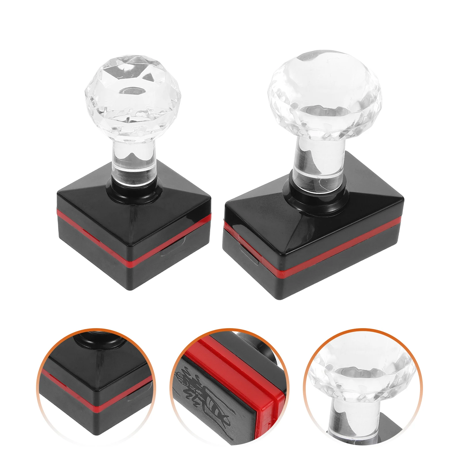 2 قطعة ختم علة واقعية الجدة ختم التحبير الذاتي لجميع القديسين كرنفال جوائز الفصول الدراسية المكافآت Stamps أبريل #3