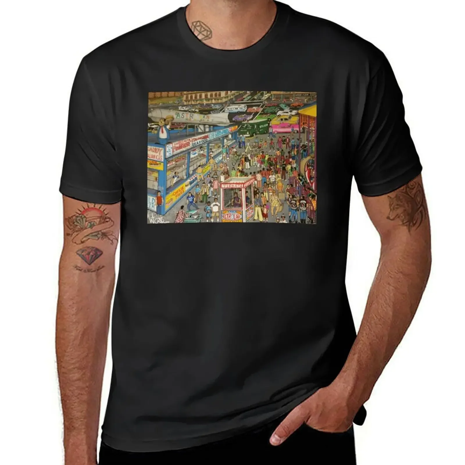 CONEY ISLAND SUMMER BLAST T-Shirt tops for a boy shirts graphic tees t shirt for men