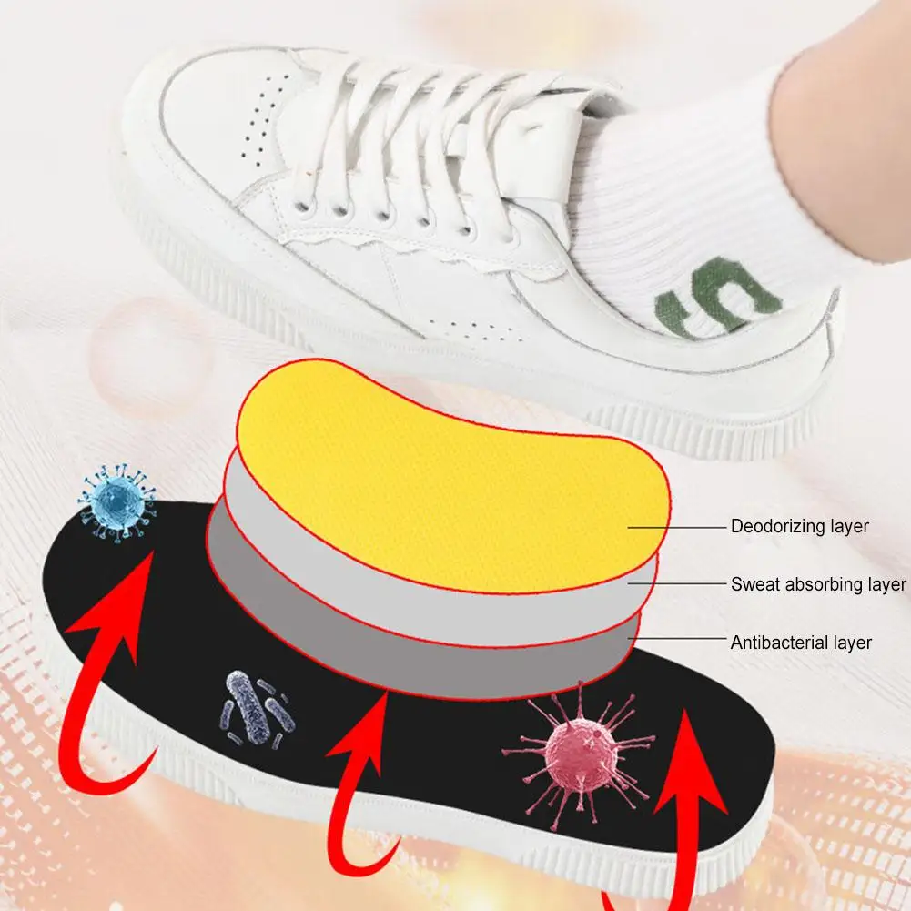 Shoes Deodorant Paste Deodorant Foot Odor Prevention Foot Sweat Sports Shoes Smelly Insole PasteLemon FreshLemon Freshness