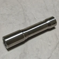 Potable Titanium Alloy Glow Arrow EDC Flashlight 14500 (Send Out No Battery)