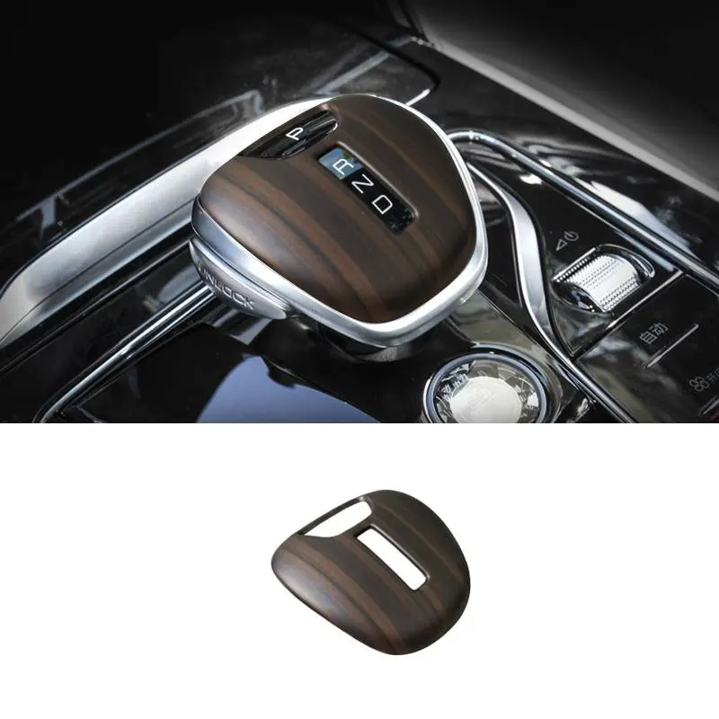 Car Gear Lever Head Cover Protector for Byd Frigate Corvette 07 2023 2024 2025 Carbon Fiber Shift Knob Accessories Kit Auto Part