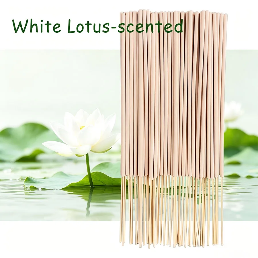 20/60/100/160/220 pieces of high-quality 8.6inch lotus aromatherapy products, made from natural materials, with a lotus fragrance. White lotus symbolizes purity, holiness, and cleanliness. Essential bamboo aromatherapy for home, yoga, office, and afternoon tea time