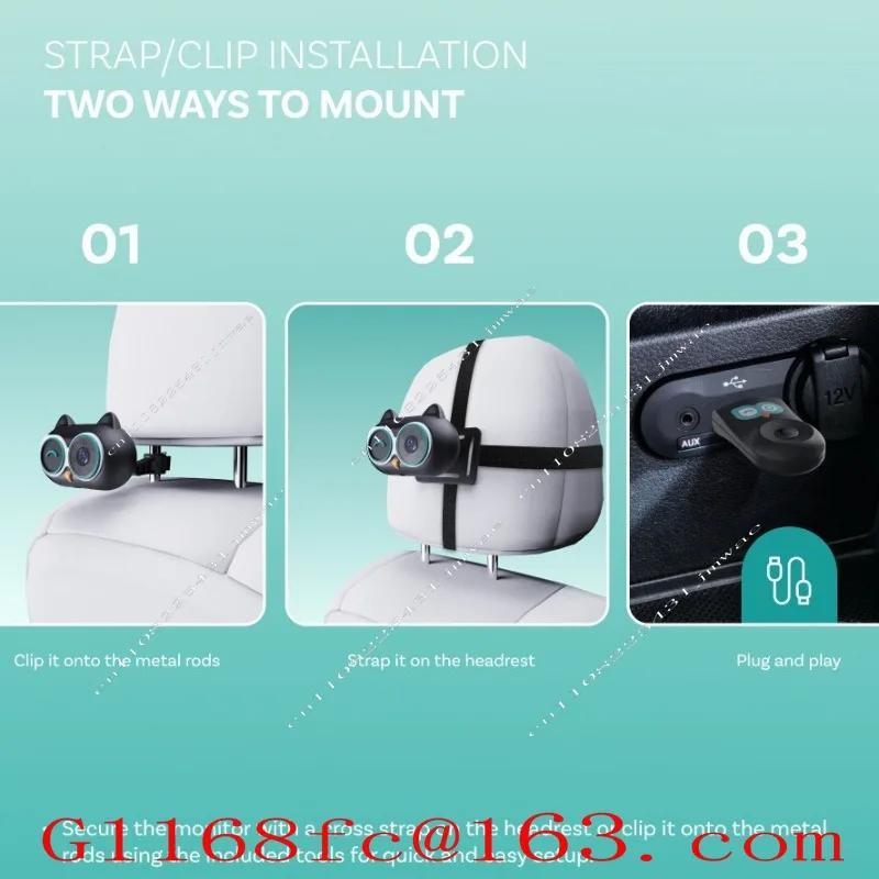 Wireless Carplay Portable Wireless Car Care Carplay Adapter Car Camera Rear Seat