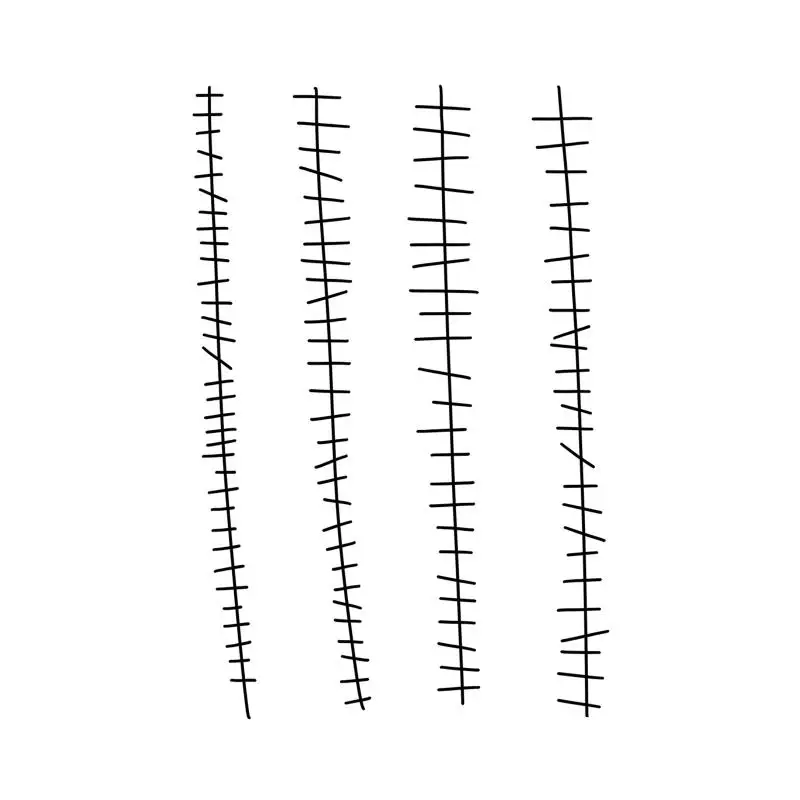 (.) 1 Sheet New Technology Magic Waterproof Semi Permanent Sticker Scar Temporary Tattoo For Daily Use
