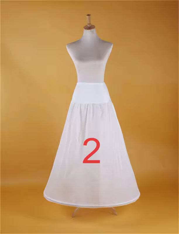 New Bridal Wedding Petticoat Underskirt Prom Hoop Crinoline Fancy Skirt Slip 11 Styles Customized - Image 17