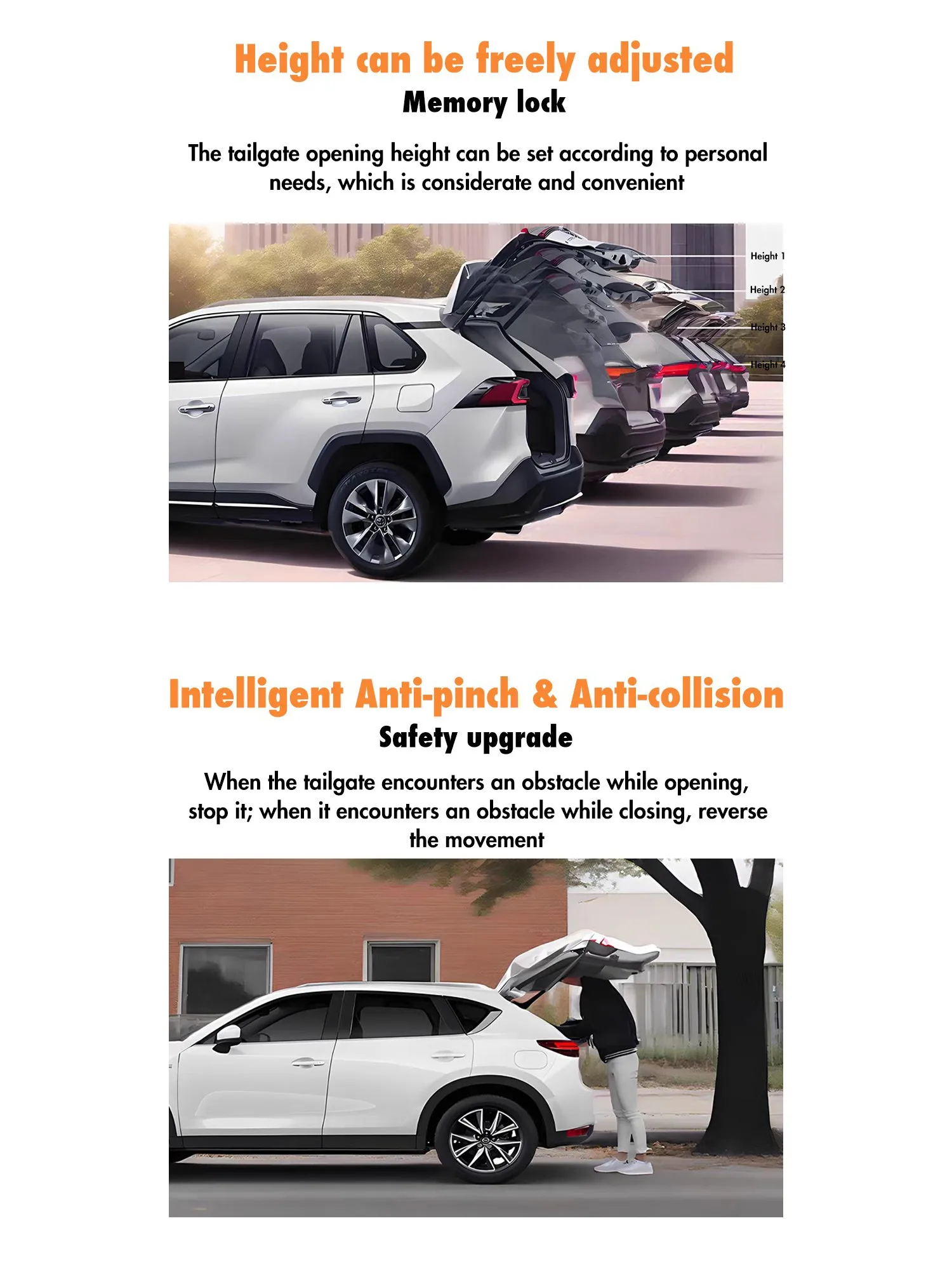 يصلح لسوبارو فورستر 2022 2023 2024 التحديثية قوة الباب الخلفي عدة تعديل الجذع نظام الباب الخلفي الكهربائي دعم القدم عن بعد #5