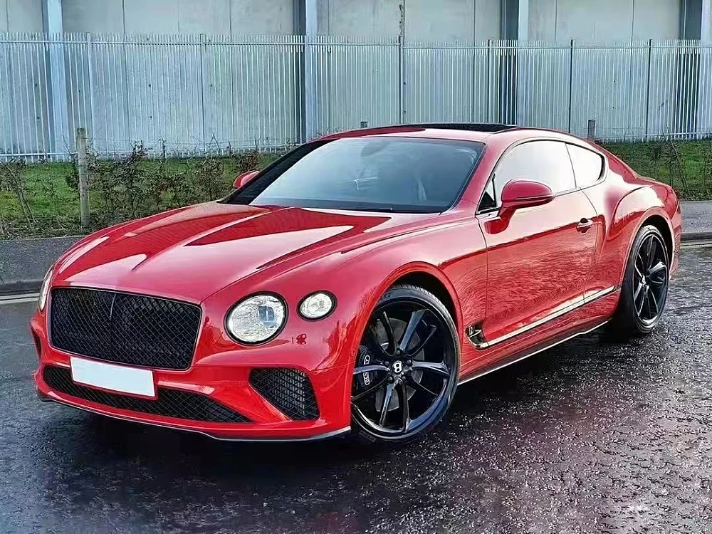 

New Condition for the 2018 Bentley Continental GT W12 Carbon Fiber Body Kit Front Bumper Lip Side Skirts Rear Diffuser Spoiler