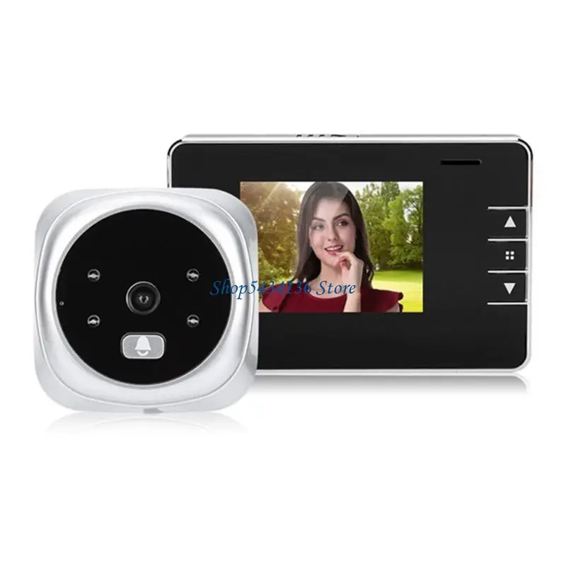H7ED for Smart Video Doorbell Camera 2.8'' TFT High Definition Screen 120 Wide View 1280 x 720p Maximum Supports 32G