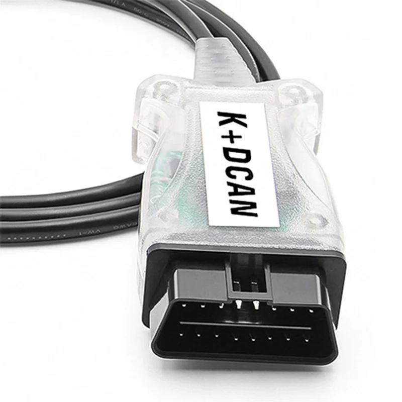 

K+DCAN Chip For BMW OBD2 Auto Car Diagnostic Tools OBD 2 Scanner Switch USB Interface Cable K + DCAN For BMW-AA70