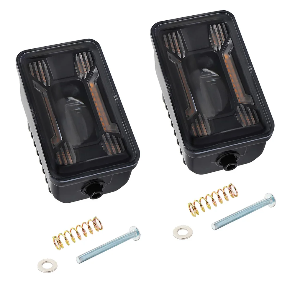 

2pcs 12V LED Fog Lights White LED Fog Lights Bumper Driving Lamp Assembly for Ford F150 2015-Later/Frod Super Duty 2017-2018